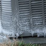 Ice,on,a,heat,and,air,hvac,unit